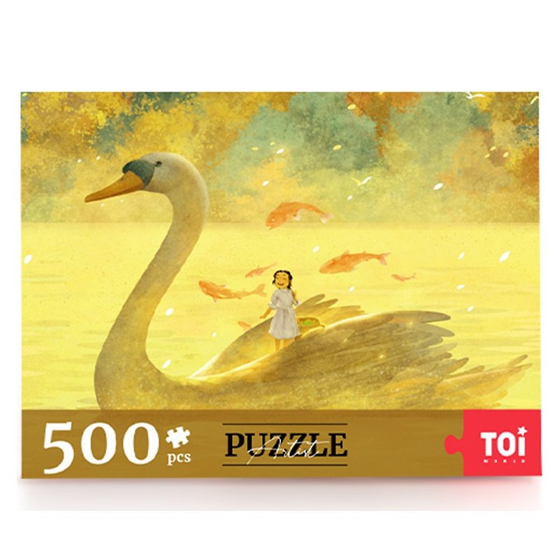 TOi Tuyi [Children's Dreams] 500 pieces of puzzle free shipping New Year gift illustrator original art fairy tale home - เกมปริศนา - กระดาษ 