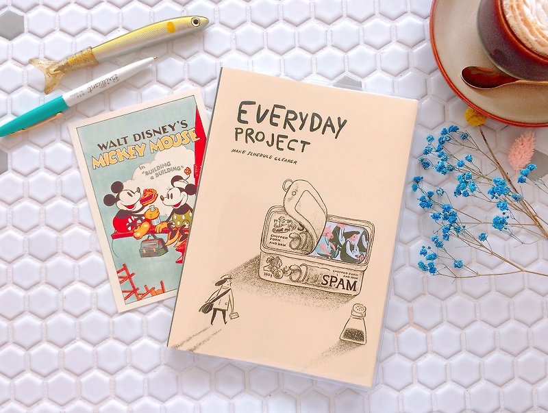 Di Mengqi Everyday Project Daily Proposition [meat canned] - Notebooks & Journals - Paper Multicolor