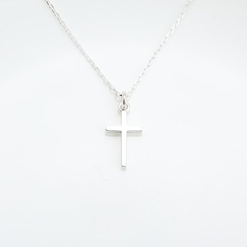 Angel & Me 珠寶銀飾 經典 十字架 (小) s925 純銀 項鍊 基督 福音 洗禮 受洗 禮物