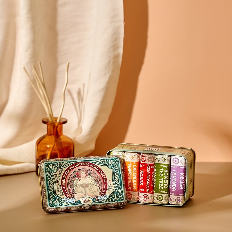 【Boti-K Pure 植物皂 】沐浴植人淨禮盒 有機植萃 零化學添加 - 肥皂/手工皂 - 濃縮/萃取物 粉紅色