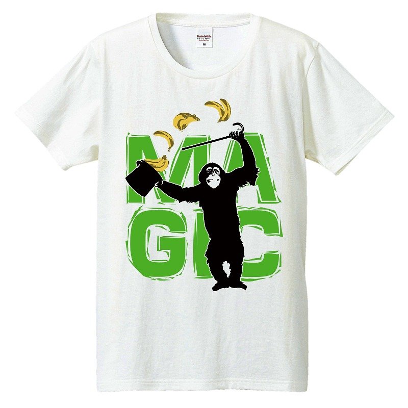 T-shirt / MAGIC - Men's T-Shirts & Tops - Cotton & Hemp White