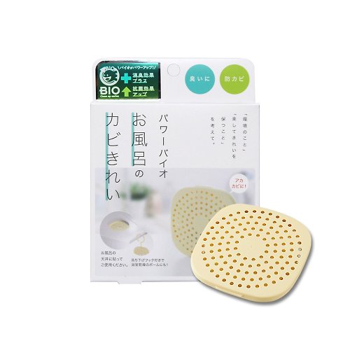 日本COGIT 日本COGIT 日製BIO可掛式長效除臭防霉除溼貼片盒-浴室用-3入