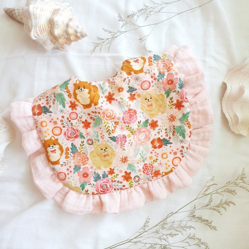 dog garden bib - Baby Gift Sets - Cotton & Hemp Pink