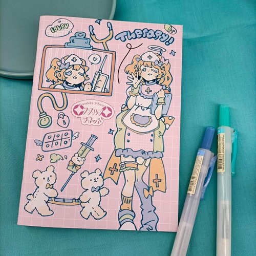 嗶嗶畫畫 DP055 雙星樂園空白筆記本I /blank notebook I