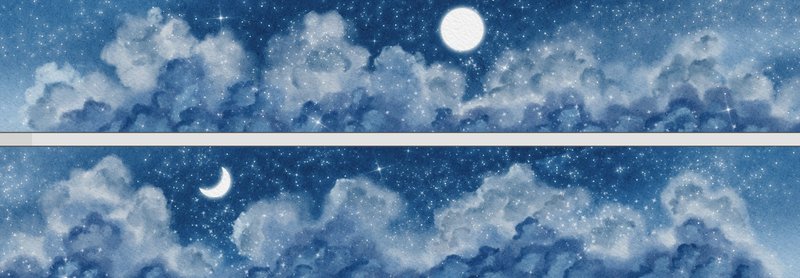 永夜星輝 PET 紙膠帶 5米卷 - 膠紙/膠帶/紙膠帶 - 其他材質 多色