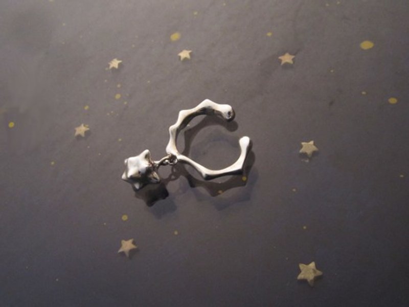 Twink star ear cuff - Earrings & Clip-ons - Sterling Silver 