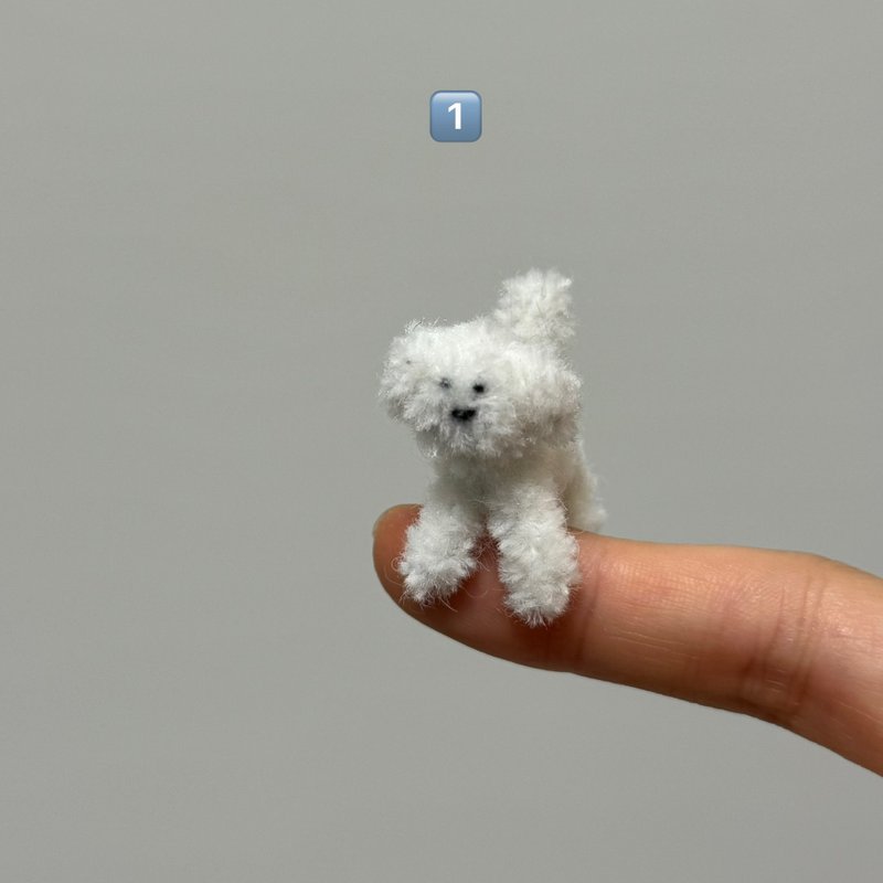 dog worry doll keyring - 鑰匙圈/鑰匙包 - 壓克力 多色