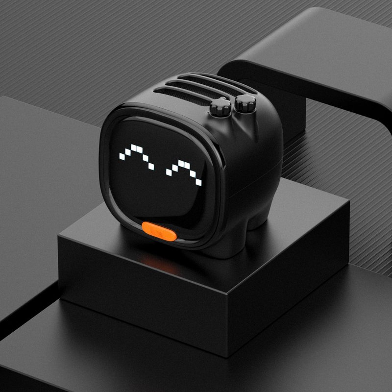 Divoom TIMOO Pixel Bluetooth Speaker | Black - Speakers - Other Materials 