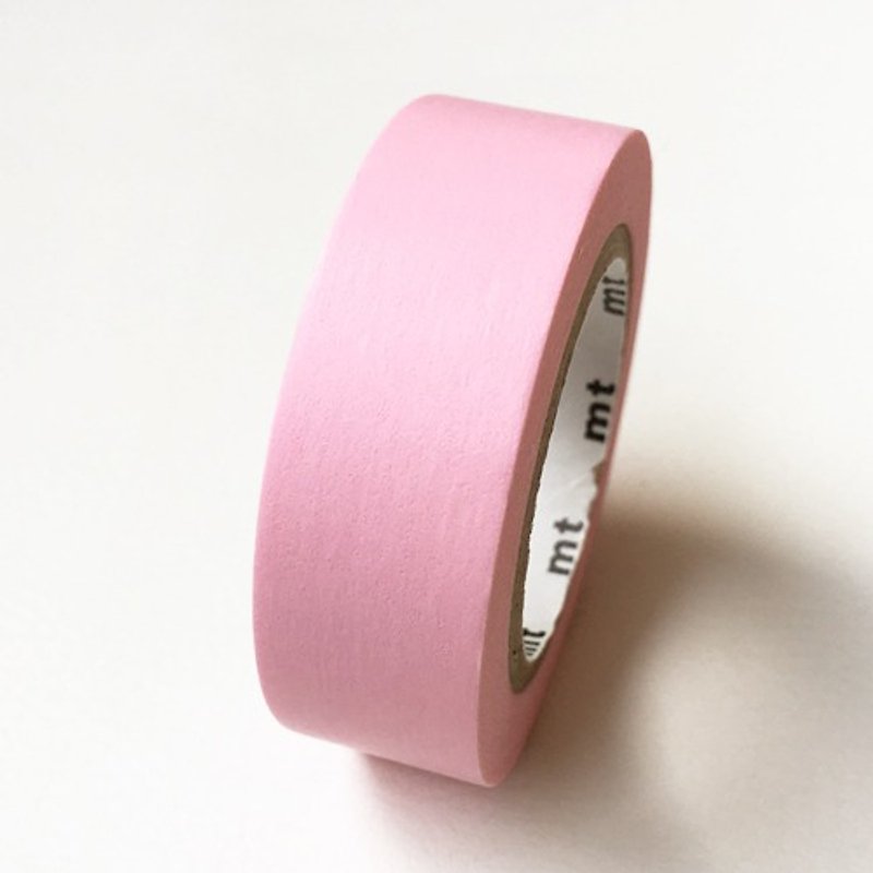 mt and paper tape Basic [plain - Rose Pink (MT01P185)] - มาสกิ้งเทป - กระดาษ สึชมพู