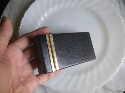 OLD-TIME] Early rare and rare DIOR leather cigarette case - Shop OLD-TIME  Vintage & Classic & Deco Other - Pinkoi