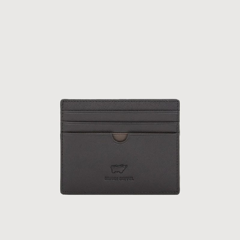 [Free upgrade gift packaging] Aikang-A 8-card card holder-black/BF554-151-BK - Card Holders & Cases - Genuine Leather Black