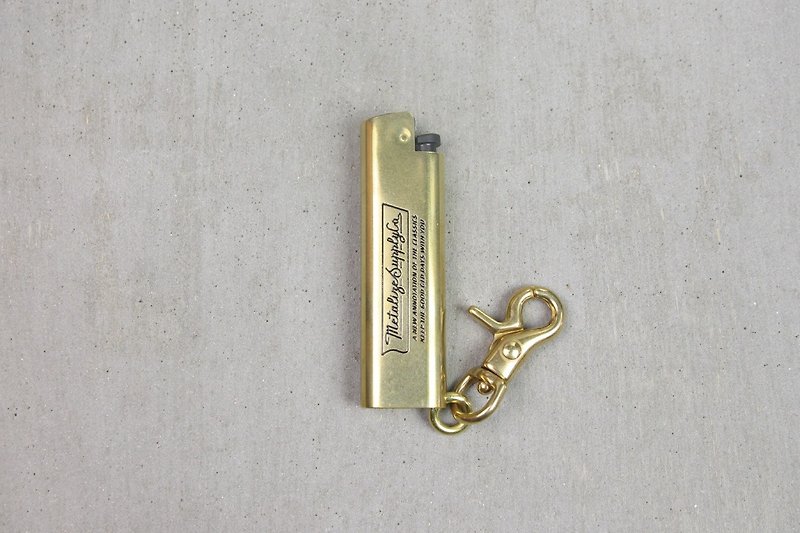 【METALIZE】Cricket/黃銅打火機套-復古車標 - 鑰匙圈/鎖匙扣 - 銅/黃銅 