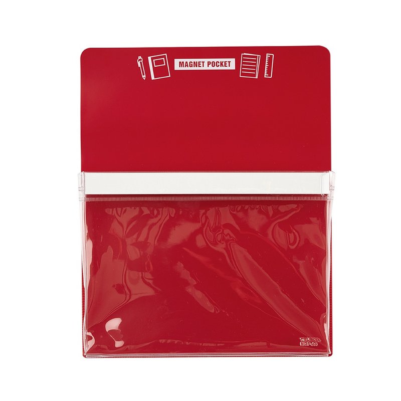 [Trusco] Magnetic Storage Box B5-Red - กล่องเก็บของ - พลาสติก สีแดง