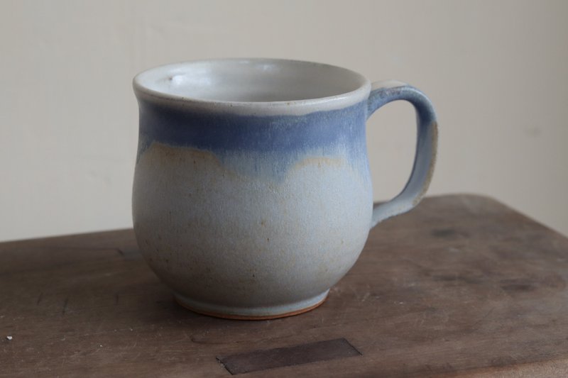 馬克杯-小雪 - 咖啡杯/馬克杯 - 陶 藍色