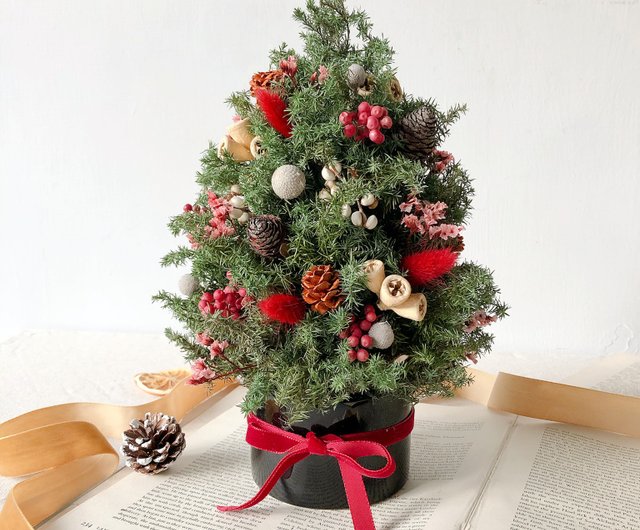 クリスマスツリー　ドライフラワー ドライフラワーのクリスマスツリー MIXカラー（M） その他