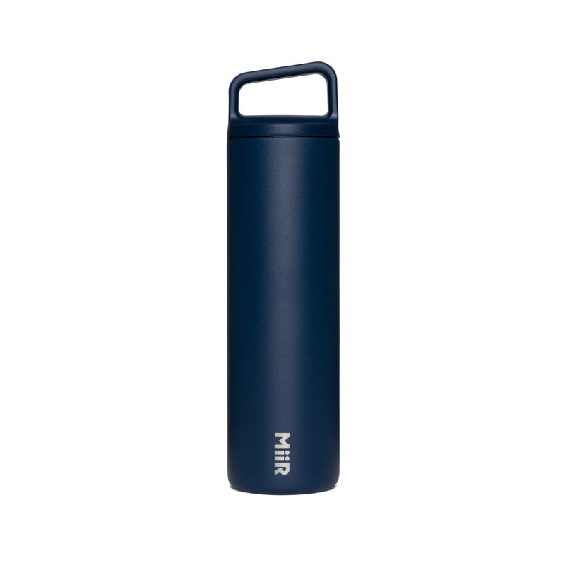 【New Color】MiiR Vacuum-Insulated Wide Mouth Bottle 20oz/591ml Tidal Blue - กระบอกน้ำร้อน - สแตนเลส สีน้ำเงิน