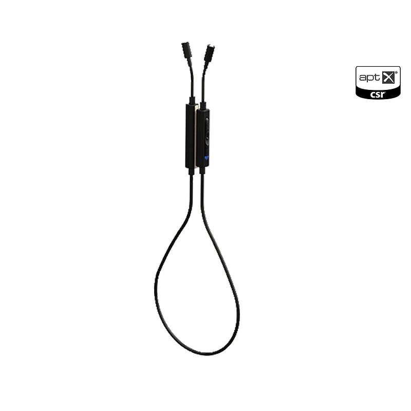MAS LISTEN DUO MMCX Bluetooth cable - Headphones & Earbuds - Plastic Black