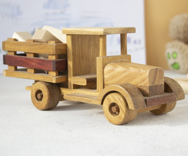 montessori truck toys