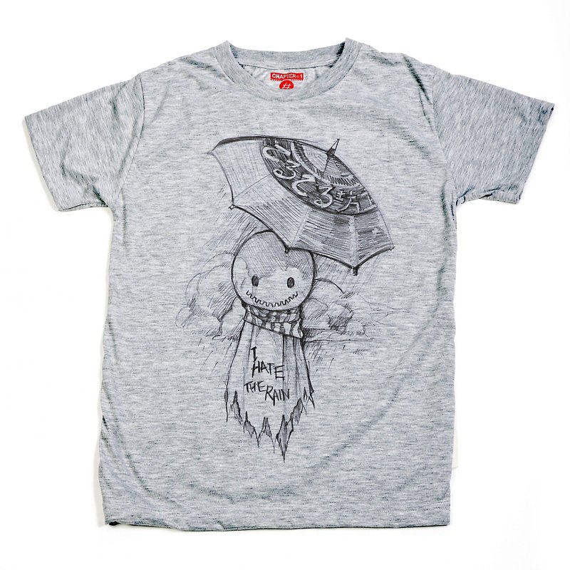Teru- teru-bōzu Rainy doll Chapter One T-shirt - Men's T-Shirts & Tops - Cotton & Hemp White
