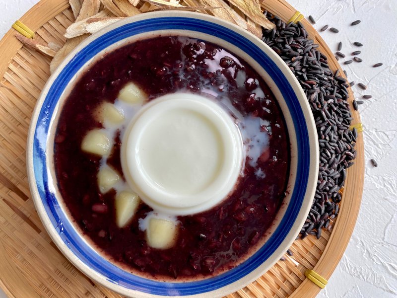 養生節氣甜湯 | 穀雨。紫米奶酪 | 3入 - 養生/保健食品/飲品 - 其他材質 