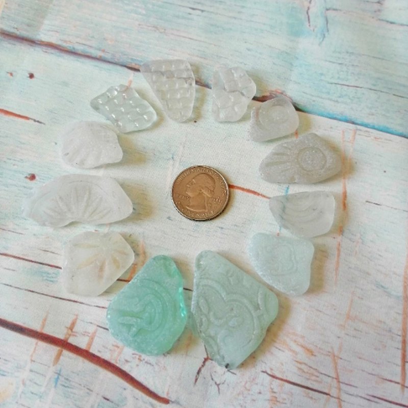 我只賣真正的正品海玻璃 - 陶藝/玻璃 - 玻璃 白色