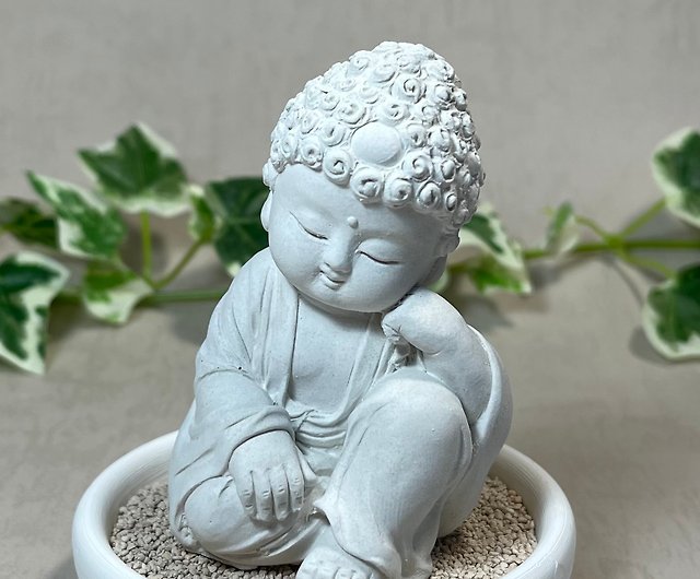 Buddha statue decoration net recollection auspicious little Buddha's  enlightenment small plate set Buddha doll diffuser - Shop 2gether stoneshop  Items for Display - Pinkoi
