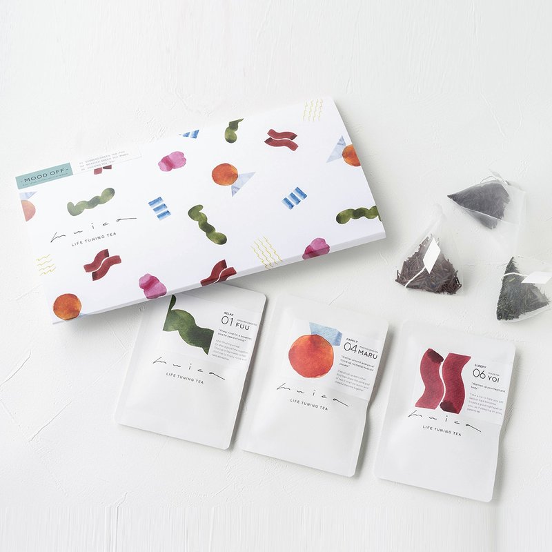 日本茶 3種ティーバッグセット MOOD OFF /  2.5g×3種×1 - 茶葉/茶包/水果茶 - 其他材質 