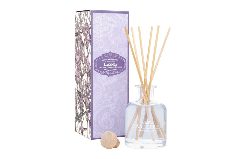 CASTELBEL PORTO Ambiente 100ml Diffuser Lavender - Fragrances - Glass Purple