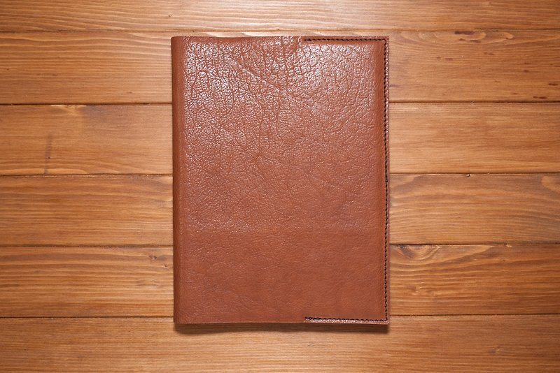 Dreamstation Leather  Institute, import soft vegetable tanned leather 25K noteb - Notebooks & Journals - Genuine Leather Brown