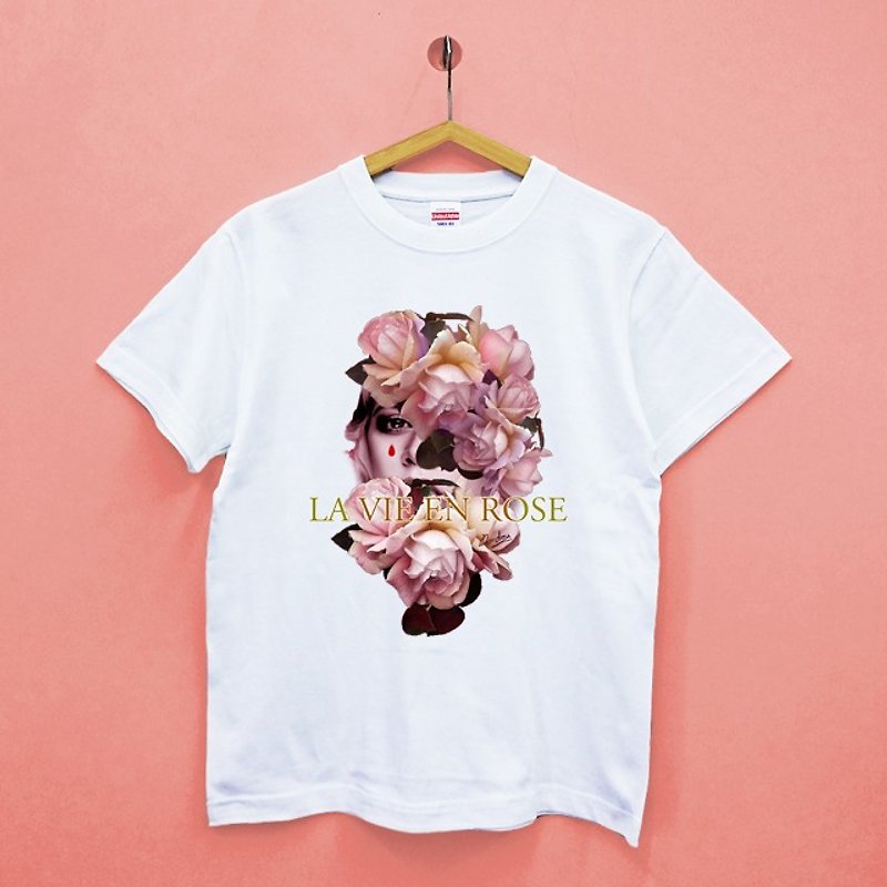 Rose Life - Japan United Athle Cotton Neutral T-shirt - Unisex Hoodies & T-Shirts - Cotton & Hemp 