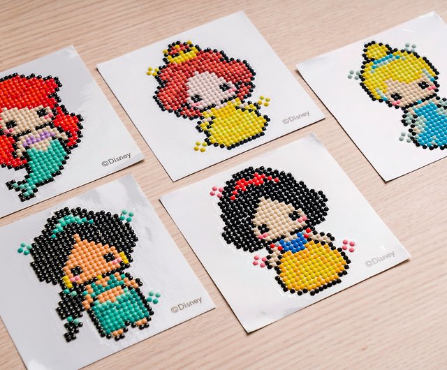 Disney Princess Diamond Painting Stickers Making