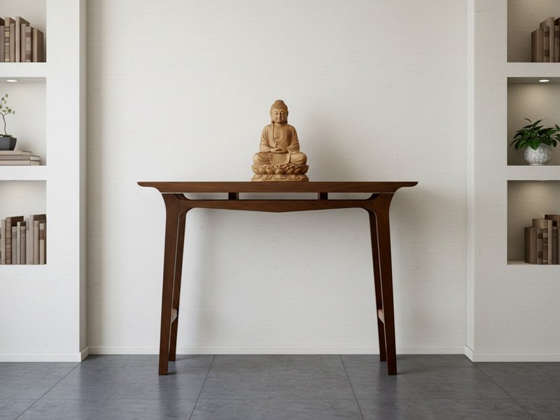 傳統榫卯工藝製作  靜觀神桌/佛桌/玄關桌 - 其他家具 - 木頭 