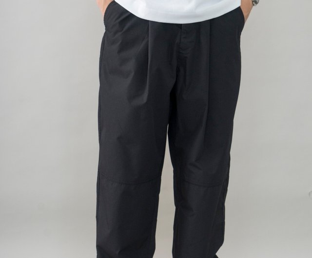 PANTS Summer Lightweight Casual Pants Japanese Single Fold Loose