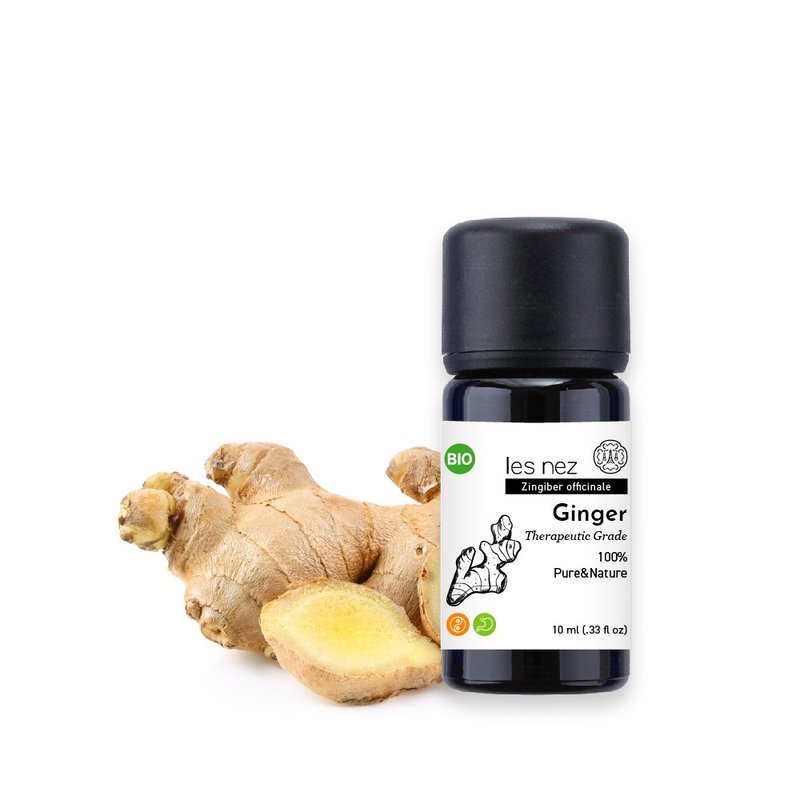 [Les nez scented nose] Natural pure ginger essential oil 10ML - Fragrances - Essential Oils Black