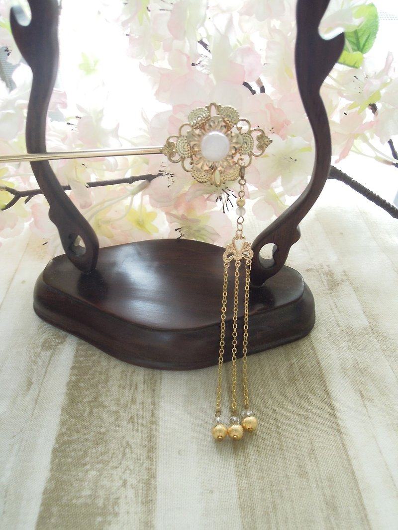 Tooyunge-Yunqi Classical Hanfu Bu Yao 2017 Edition - Hair Accessories - Other Metals Gold