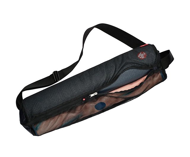 Manduka】Breathe Easy Yoga Bag Mesh Yoga Mat Backpack- Black