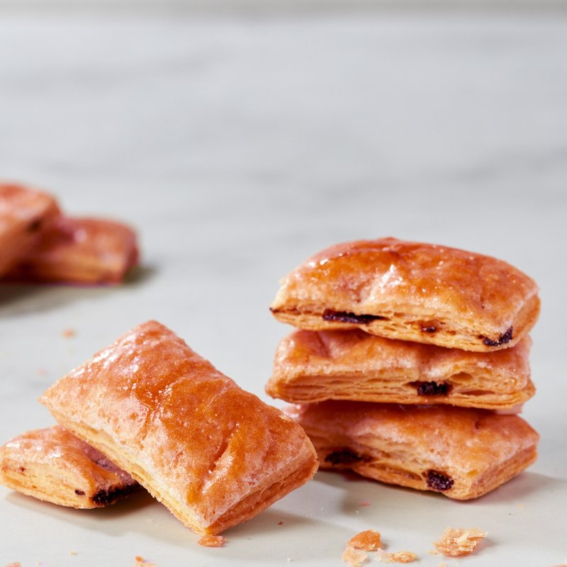 【餅乾學院】紅麴蔓越莓派230g Cranberry Pastry (裸餅入夾鏈袋) - 零食/點心 - 新鮮食材 橘色