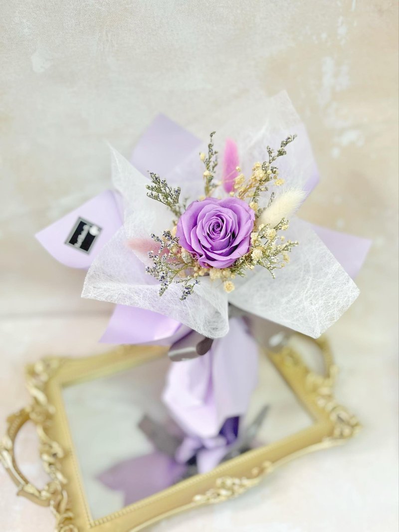 Preserved Flower bouquet - Dried Flowers & Bouquets - Other Materials Purple