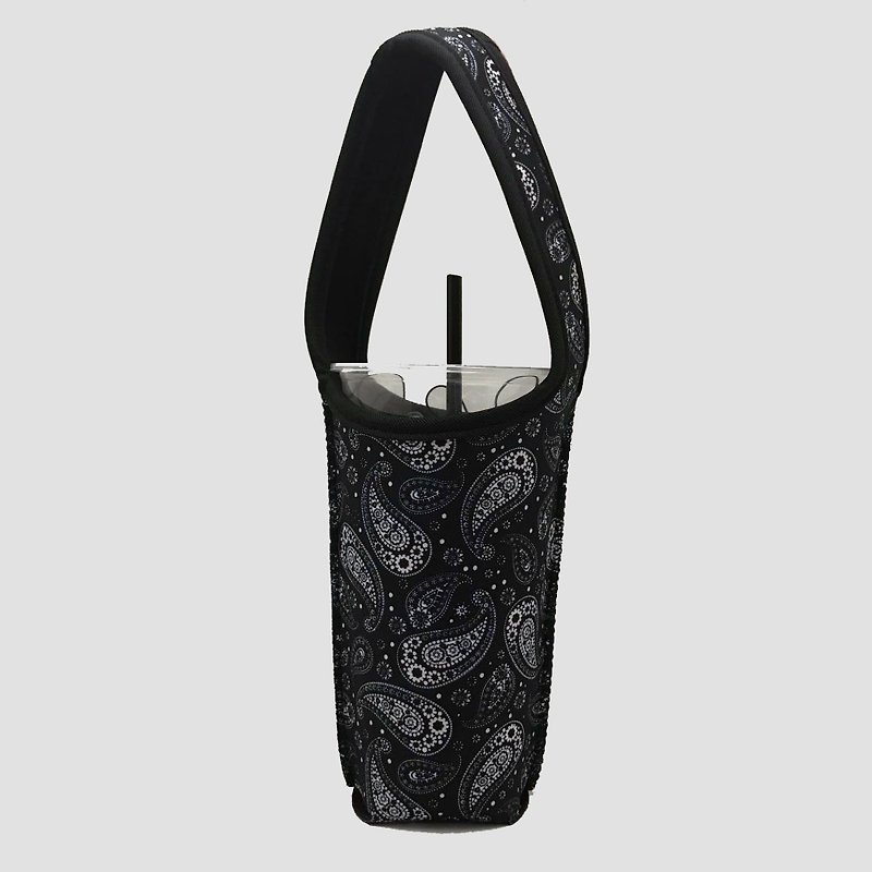 BLR Eco-Friendly Drink Cup Carry Bag Ice Insulation Amoeba Ti 65 - ถุงใส่กระติกนำ้ - เส้นใยสังเคราะห์ สีดำ