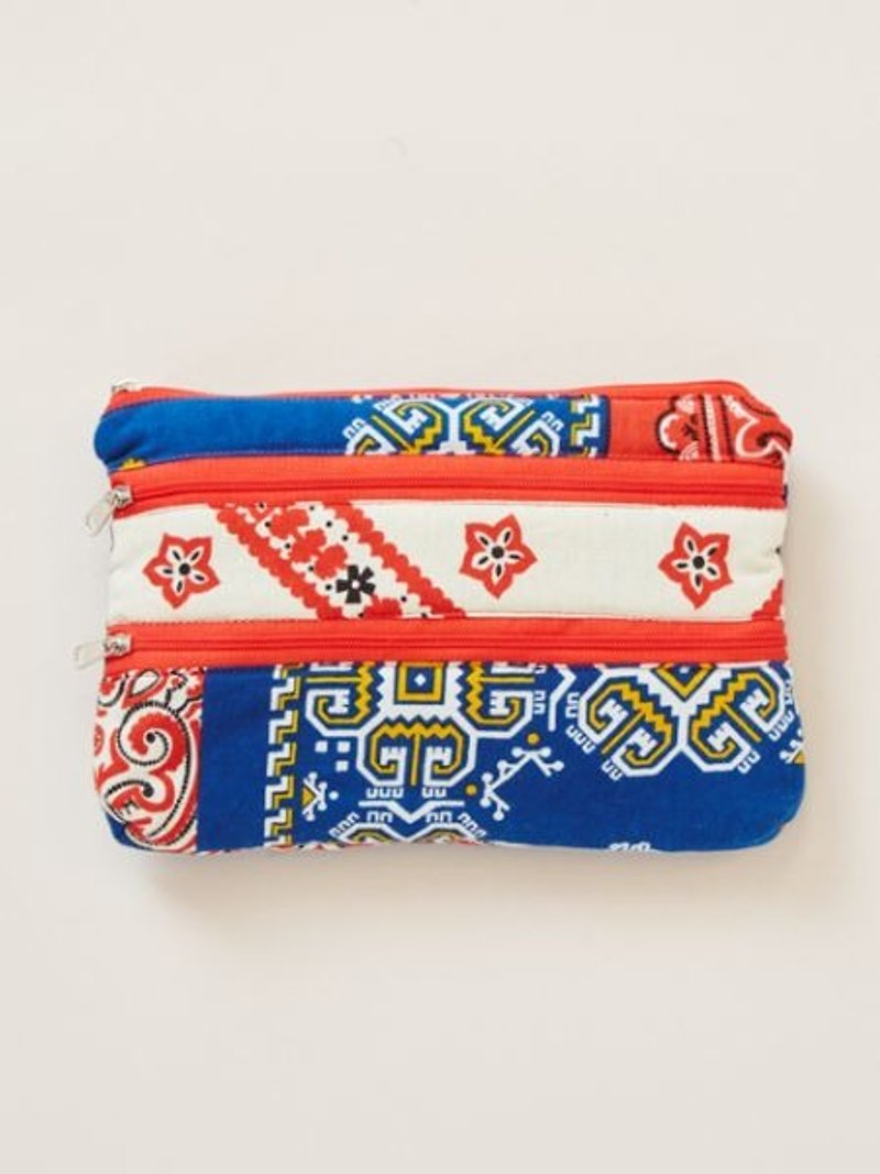 【預購中】✱圖騰三層收納袋✱(三色) - 其他 - 棉．麻 多色