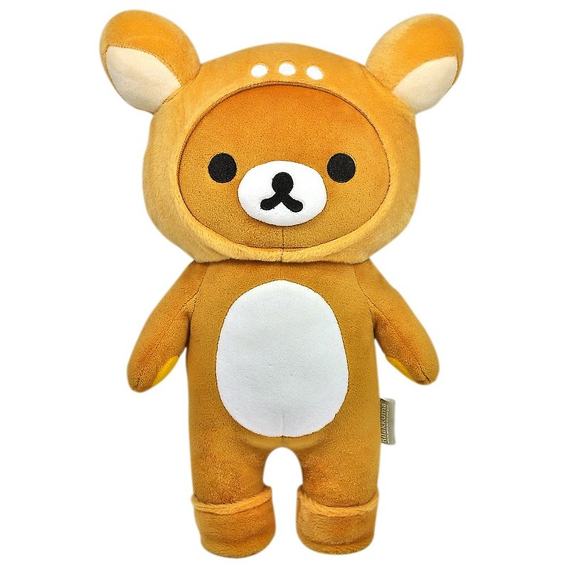 拉拉熊 正版授權 麋鹿站姿款 30公分 絨毛娃娃 公仔 玩具 玩偶 - 公仔模型 - 聚酯纖維 咖啡色