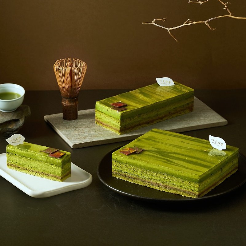 [Nanami Sakurado] Yae Tea Banquet - Matcha Dark Chocolate Cake - Cake & Desserts - Fresh Ingredients 