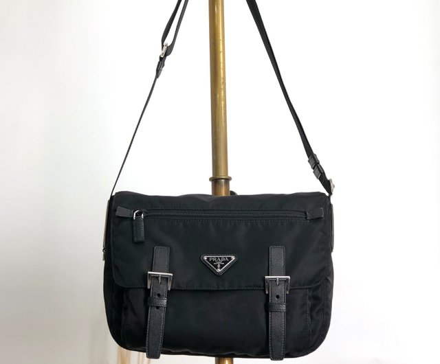 プラダ 1BD953 ショルダーバッグ メッセンジャー ナイロン サフィアーノ プラダ 1BD953 ショルダーバッグ メッセンジャー ナイロン
