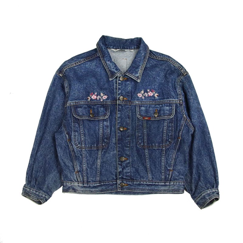 Tsubasa.Y 古著屋 品牌古著牛仔外套 007 , denim jacket - 女大衣/外套 - 其他材質 