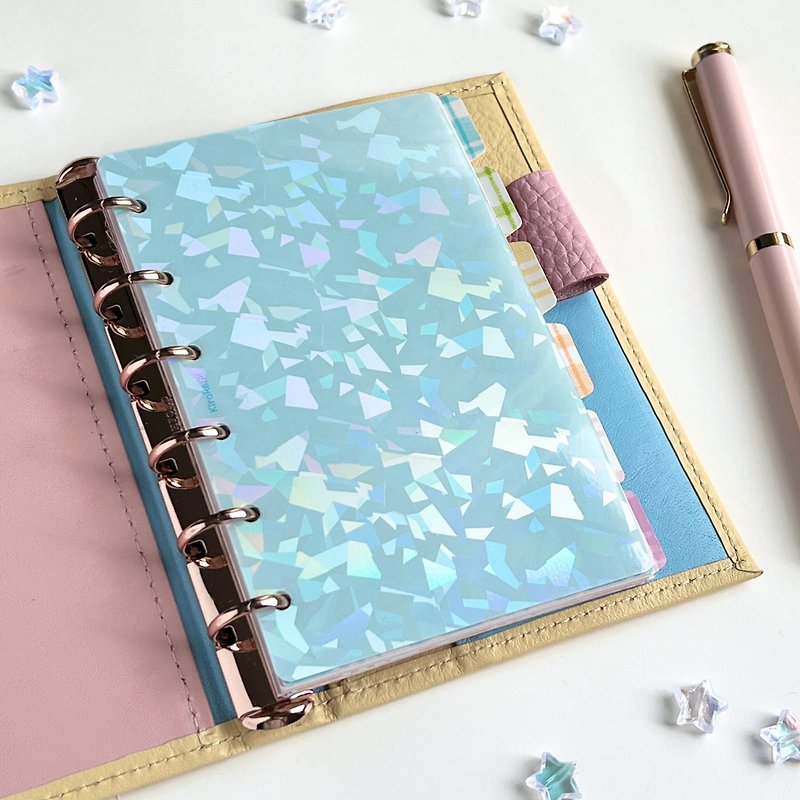Kirakira Lifter Mini 6 Size Sky - Notebooks & Journals - Plastic Blue