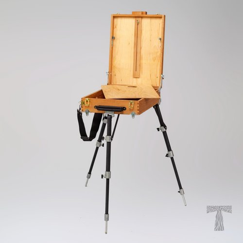 Classic wooden Easel for painting,portable easel, Pochade box IMPainter  Tart 104