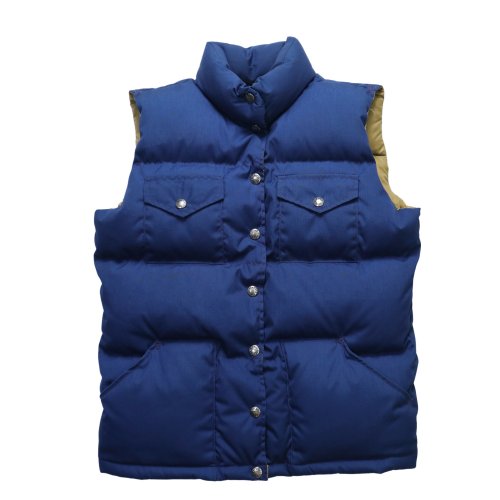 富士鳥古著屋 70-80s The North Face 茶標 美國製 海軍藍羽絨背心 鵝絨背心