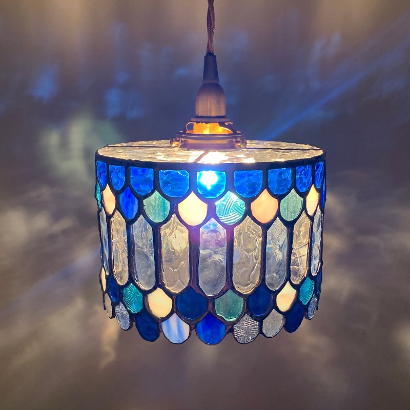 Jewel Knight Mermaid L Marina Mirage - โคมไฟ - แก้ว สีน้ำเงิน
