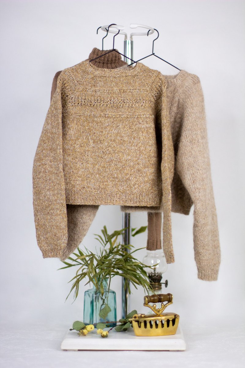 Bjd doll male hand-knitted sweater (Dollshe doll) 70cm, 70+ - 其他 - 棉．麻 金色