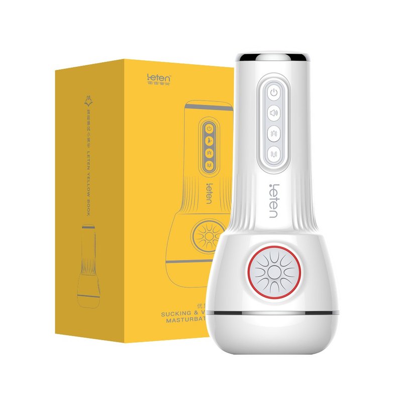 Leten-Youhuang 4th Generation 3 Gears 7 Frequency Airbag Clip Suction and Sound Interactive Pressing Airplane Cup-Tianhaiyi - สินค้าผู้ใหญ่ - วัสดุอื่นๆ หลากหลายสี